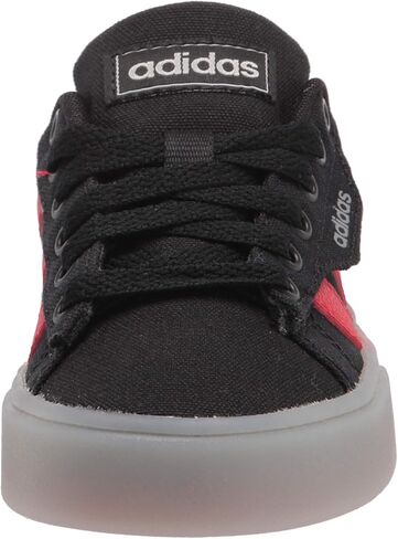 Adidas Daily 3.0 Skate Shoe, Semi Solar Red/White, 4 US Unisex Little Kid in Saudi Arabia