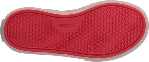Adidas Daily 3.0 Skate Shoe, Semi Solar Red/White, 4 US Unisex Little Kid in Saudi Arabia