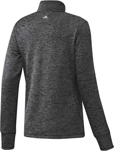 adidas - Women's Brushed Terry Heathered Quarter-Zip Pullover - A285 in Saudi Arabia