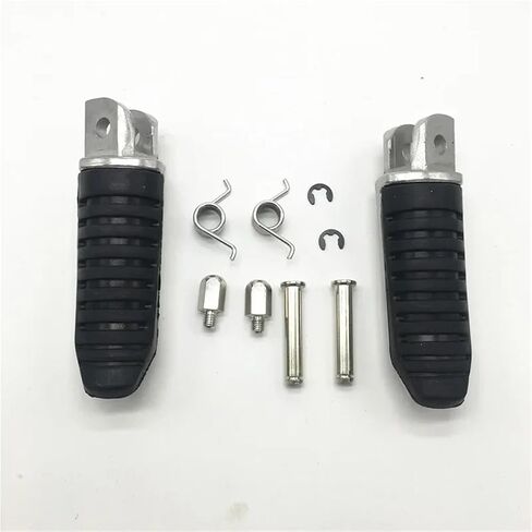 مساند قدم أمامية أو خلفية أوتاد قدم لسوزوكي لـ V-Strom لـ DL 650 1000 لـ GSX 1250 1300 لأجزاء الدراجات النارية GSR 600 (فضي) in Kuwait