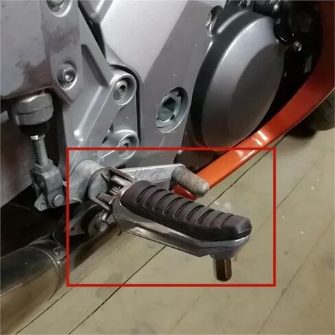 مساند قدم أمامية أو خلفية أوتاد قدم لسوزوكي لـ V-Strom لـ DL 650 1000 لـ GSX 1250 1300 لأجزاء الدراجات النارية GSR 600 (فضي) in Kuwait