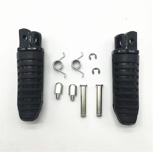 مساند قدم أمامية أو خلفية أوتاد قدم لسوزوكي لـ V-Strom لـ DL 650 1000 لـ GSX 1250 1300 لأجزاء الدراجات النارية GSR 600 (فضي) in Kuwait