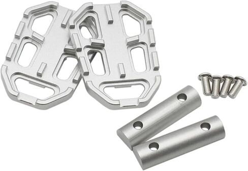 Motorcycle Foot Pegs Pedals Footpegs FOR BMW G310GS F750GS F850GS R1200GS G310gs F 750 850 1200 for GS Accessories(Black) in Kuwait