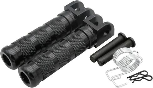 Motorcycle Pedal Foot Pegs FootRest Footpegs For Honda for CB50R for CB125R for CB250R for CB300R for CBR250RR for CBT600RR for CBR1000RR for CBR250R for CBR300R(Black) in Kuwait
