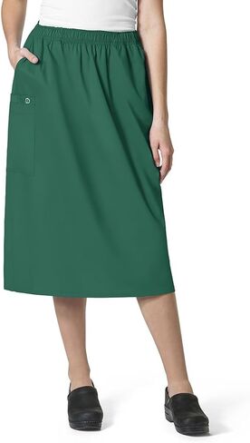 WonderWink WonderWORK Women’s Pull-On Cargo Skirt — Royal, Small in Saudi Arabia