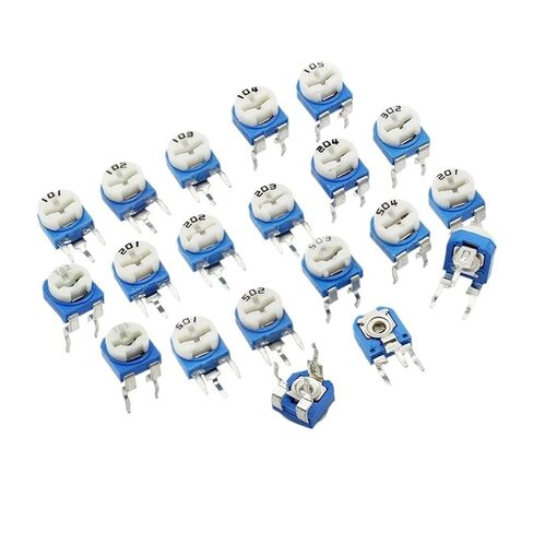 500PCS Vertical Horizontal RM063/065 Adjusted Resistor 1K2K5K10K20K50K100K200K500K1M C11(RM063-20K(203)) in Saudi Arabia