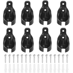 Pack of 8 Bungee Cord Receiver Mounts Adjustable Windproof Designs for Blinds in Kuwait