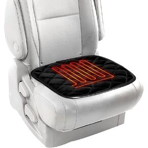 Car Seat Cushion Comfortable Office Chair Cushion Soft Bottom Seat Cover Protector Universal Seat Pad for Car Seat Driving, Office Chair, Home, 1PCS (Black) in Saudi Arabia