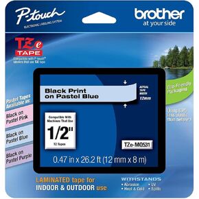 Brother Genuine P-Touch TZe-2212PK ~1" (24mm) Laminated Label Tape for use with Compatible Brother Label Makers in Saudi Arabia