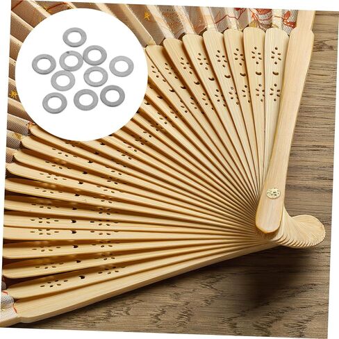 10pcs Fan Fastener Replacement Rivet Spacer Tool for Handmade Folding Fan Repair Modification in Saudi Arabia