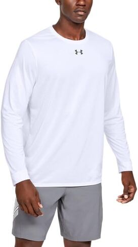 Under Armour Men's UA Locker 2.0 Long Sleeve Shirt, Purple, XX-Large in Kuwait