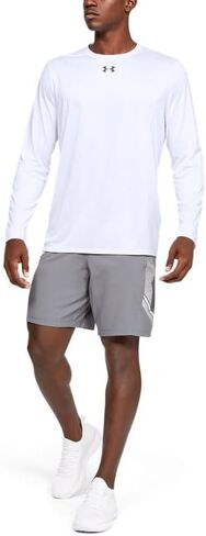 Under Armour Men's UA Locker 2.0 Long Sleeve Shirt, Purple, XX-Large in Kuwait