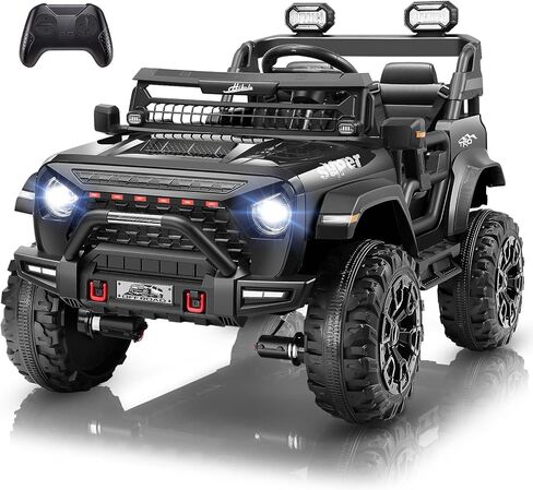 ألعاب ركوب هيكول 24 فولت للأطفال، سيارة كهربائية بمقعدين مع جهاز تحكم عن بعد، بطارية 9AH، عجلات تعمل بالطاقة 4×4، مقعدين بعرض 20 بوصة، سرعة تصل إلى 5 ميل في الساعة، تعليق، موسيقى، لعبة 24 فولت للفتيات، وردي in Kuwait