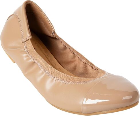Comfort Plus by Predictions Women's Claire Scrunch Flat in Saudi Arabia