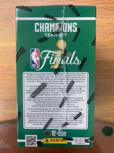2024 Boston Celtic's Basketball Champions Factory Sealed Set Blaster Box in Saudi Arabia