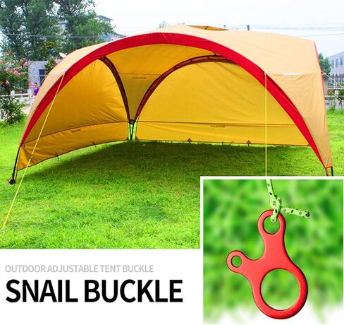 10Pcs Camping Cord Tensioners 3 Hole Guyline Cord Adjuster Quick Fast Knot Rope Buckle Resistance Regulator Buckle in Saudi Arabia