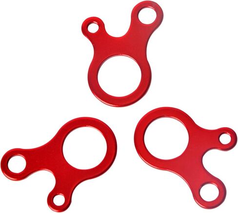 10Pcs Camping Cord Tensioners 3 Hole Guyline Cord Adjuster Quick Fast Knot Rope Buckle Resistance Regulator Buckle in Saudi Arabia
