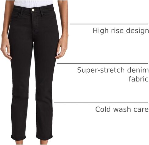 FRAME Women's Le High Straight Jeans in Kuwait