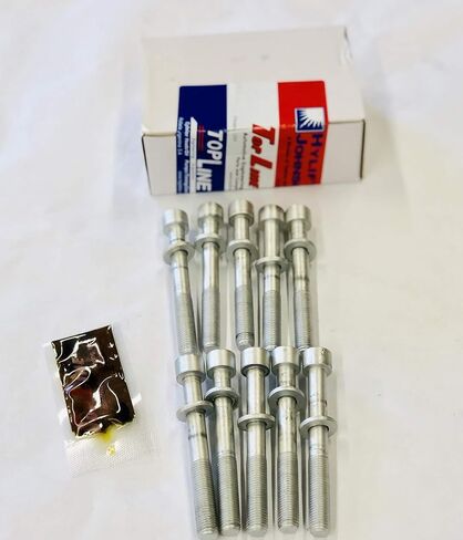Cylinder Head Bolts kit Compatible with 1988-97 Isuzu Rodeo Amigo 2.6L in Saudi Arabia