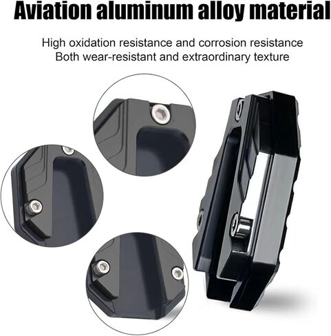 Universal Motorcycle Side Stand Pad, Kickstand Support for All Bike Models in Saudi Arabia