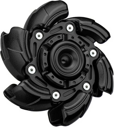 Pillbug Fidget Spinner، درع مفتوح معدني للبالغين، ألعاب تململ من خليط معدني EDC لعبة تخفيف التوتر للبالغين لعبة مكتب تنفيذي لاضطراب فرط الحركة ونقص الانتباه والتوحد (أسود) in Kuwait