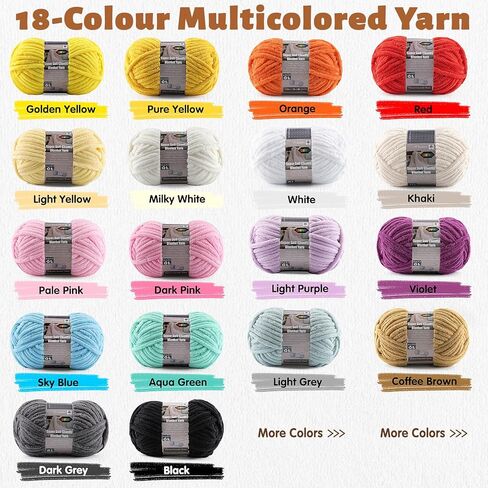 Velvet Chenille Yarn for Crocheting Super Bulky - 1 Skein of 200g/7oz - Ultra Soft Baby Blanket Chunky Plush Yarn for Knitting Amigurumi Crochet Thick Blankets (76.6 yds)(1, Orange) in Saudi Arabia