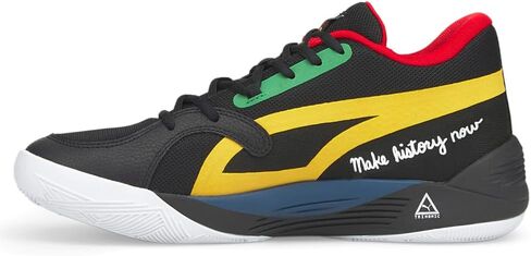 PUMA Mens TRC Blaze Court Black Fives Athletic Basketball Shoes in Saudi Arabia
