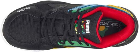 PUMA Mens TRC Blaze Court Black Fives Athletic Basketball Shoes in Saudi Arabia