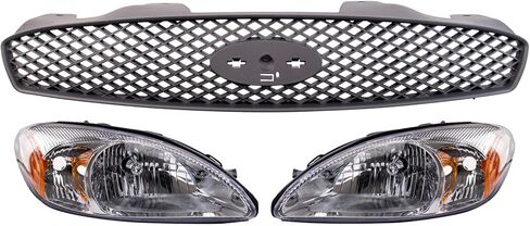 طقم إضاءة TRQ جانب السائق والراكب FO1200489 FO2502169 FO2503169 متوافق مع 2005-2007 Ford Taurus in Saudi Arabia