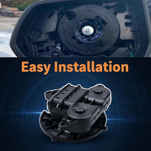 Power Side View Mirror Outside Mirror Drive Motor Compatible with Ford Edge Escape Expedition Explorer F-150 Fiesta Flex Lincoln MKX MKS Navigator Sable Replace#: 6U5Z-17D696-C 924-400 in Saudi Arabia