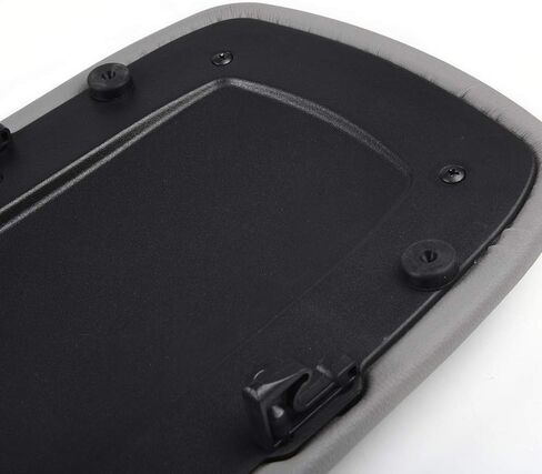 PIT66 غطاء مسند ذراع وحدة التحكم المركزية غطاء علوي مع مزلاج متوافق مع Ford Mustang 2005-2009 أسود 5R3Z6306024AAC in Kuwait