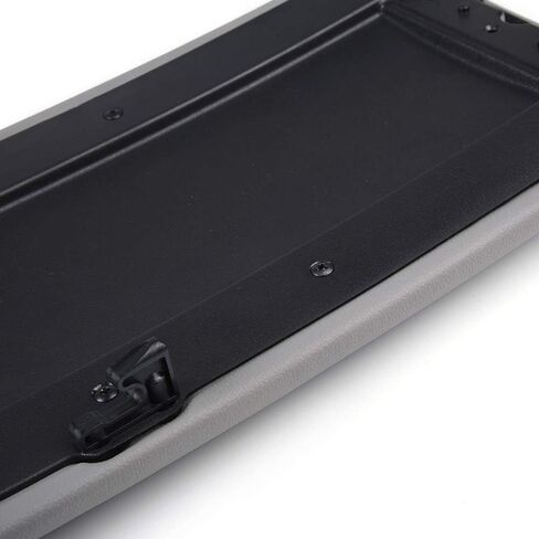 PIT66 غطاء مسند ذراع وحدة التحكم المركزية غطاء علوي مع مزلاج متوافق مع Ford Mustang 2005-2009 أسود 5R3Z6306024AAC in Kuwait