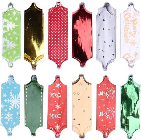 CCINEE Christmas Pull Bows, Gift Wrapping Ribbon Bows for Xmas Birthday St. Valentine's Day Present Wrapping Supplies Pack of 24 in Saudi Arabia