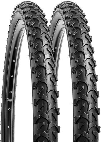 YunSCM 24" Bike Tires 24 x 2.125/57-507 and 24" Bike Tubes Schrader Valve with 2 Rim Strips Compatible with Mountain Bike 24x1.75 24x1.95 24x2.10 24x2.125 24x2.25 Bicycle Tires and Tubes (Y-1108) in Saudi Arabia