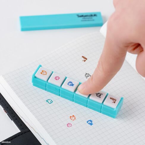 Hobonichi Techo Accessories – Kodomo no Kao x Hobonichi: Pochitto6 Push-Button Stamp (Tamagotchi) in Saudi Arabia