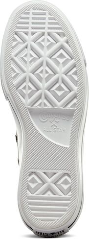 Converse Women's Chuck All Star Lift Clean Ox Sneakers, Black/White, 8 Medium US in Kuwait