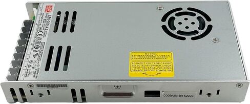 Mean Well LRS-350-5 Enclosed 300W 60A 5V AC/DC Power Supply High Efficiency, Adjustable Output, Cooling Fan, Wide Input Voltage, Comprehensive Protections Ideal for Industrial, LED, A/V Applications in Kuwait