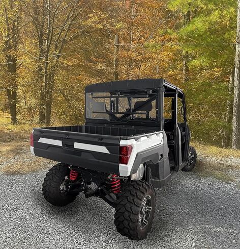 FinFox Slingshot Rear Window for Polaris Ranger Accessories,Clear Hard Coated Rear Windshield Compatible with Polaris Ranger XP 1000 2017-2025/ Ranger 1000 2020-2025/ Ranger XP 900 2013-2019 in Saudi Arabia