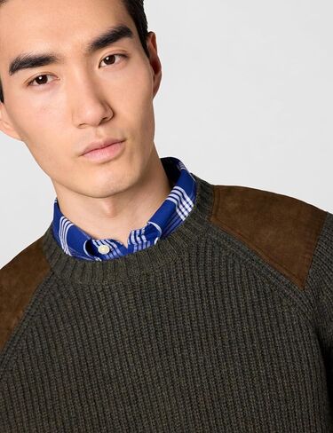 Brooks Brothers Men's Lambswool English Rib Crew Neck Sweater in Saudi Arabia