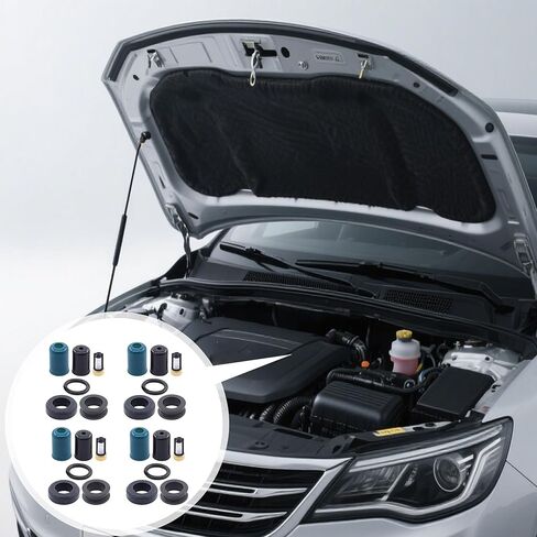 4 Sets Fuel Injector Rebuild Kit Durable Fuel Injector O-Rings Seal Filters Rebuild Kits Compatible with Toyota Pickup 4Runner 1984 1985 1986 1987 1988 1989 1990 1991 1992 1993 1994 1995 Car Accessory in Saudi Arabia