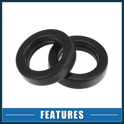 Fuel Injector O Rings Seals Fuel Injector Repair Kit for Honda Accord Civic 1988-2002 Rubber Black (Set of 4) Automotive Parts in Saudi Arabia