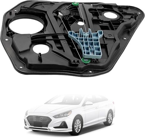 83471-C1000 Rear Left Power Window Regulator w/Panel w/o Motor Compatible with Hyundai Sonata 1.6L 2.0L 2.4L 2014-2019 83471 C1000 83471C1000 83471-C2000 83471 C2000 83471C2000 in Kuwait