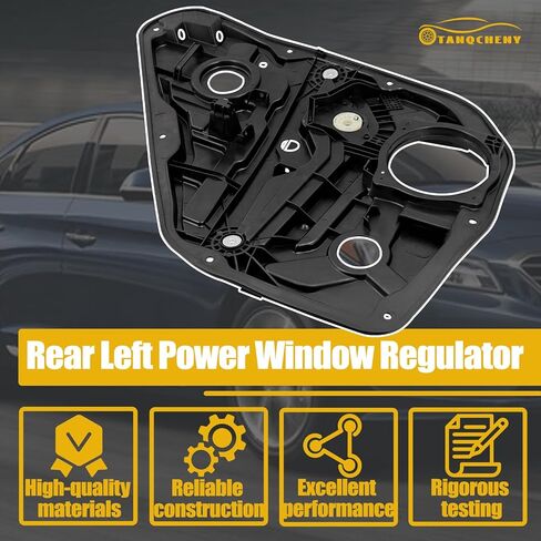 83471-C1000 Rear Left Power Window Regulator w/Panel w/o Motor Compatible with Hyundai Sonata 1.6L 2.0L 2.4L 2014-2019 83471 C1000 83471C1000 83471-C2000 83471 C2000 83471C2000 in Kuwait