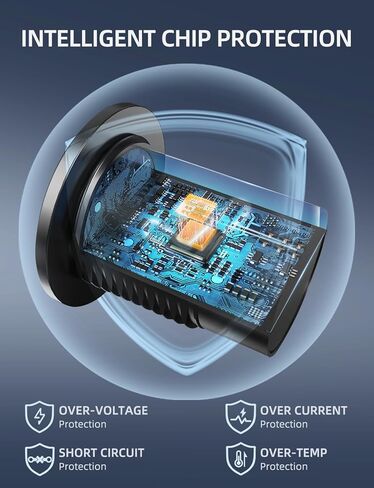 منفذ USB RV مصنوع بالكامل من الألومنيوم 12 فولت/24 فولت، 2 منافذ شحن، 36 وات PD3.0 النوع C+18 وات QC3.0 مقبس شحن سريع، شاحن سيارة مجوف بديل ولاعة السجائر لسيارة التخييم فان مقطورة قارب جولف in Kuwait