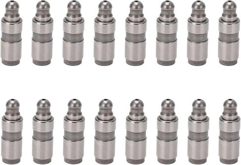 16PCS Valve, HL129 OEM Standard Valve Adjuster, Reduce Noise and Vib for Performance, Direct Fit for ATS CTS STS and More, Metal in Kuwait
