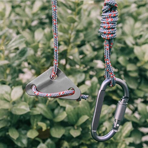 Rope Tightener - Guyline Cord Adjusters Guyline Tensioner Rope Tightener | 3-Hole Paracord Tensioner Outdoor Tent Camping Hiking Accessories, Wind Buckles in Saudi Arabia