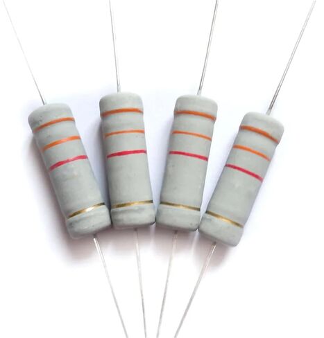 5 واط 3 كيلو 3.3 كيلو 3.6 كيلو 3.9 كيلو 4.3 كيلو 4.7 كيلو 5.1 كيلو 5.6 كيلو 6.2 كيلو 6.8 كيلو 7.5 كيلو 8.2 كيلو 9.1 كيلو 10 كيلو أوم المقاوم أكسيد المعدن فيلم المقاومة 5% (150 كيلو أوم) in Kuwait