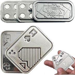 بطاقة دفع البوكر المغناطيسية، منزلق فيدجيت، منزلق معدني للبوكر، منزلق فيدجيت صامت، منزلق فيدجيت للرجال، لعبة فيدجيت منزلق، بطاقة دفع بوكر لتخفيف التوتر، هدية مكتب رائعة للأب المراهقين in Kuwait