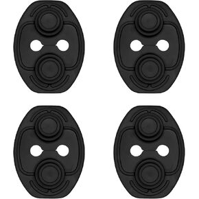 4PCS Car Door Strike Protector, Latches Guard for Doors Protection and Decoration, Silicone Doors Latch Covers, Universal Door Lock Latch Protector, Car Interior Accessories for Vehicles in Kuwait