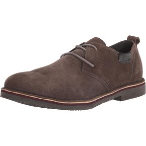 Propét Men's Finn Oxford, Plain Toe - Suede Shoes, Black, 13 Wide US in Kuwait